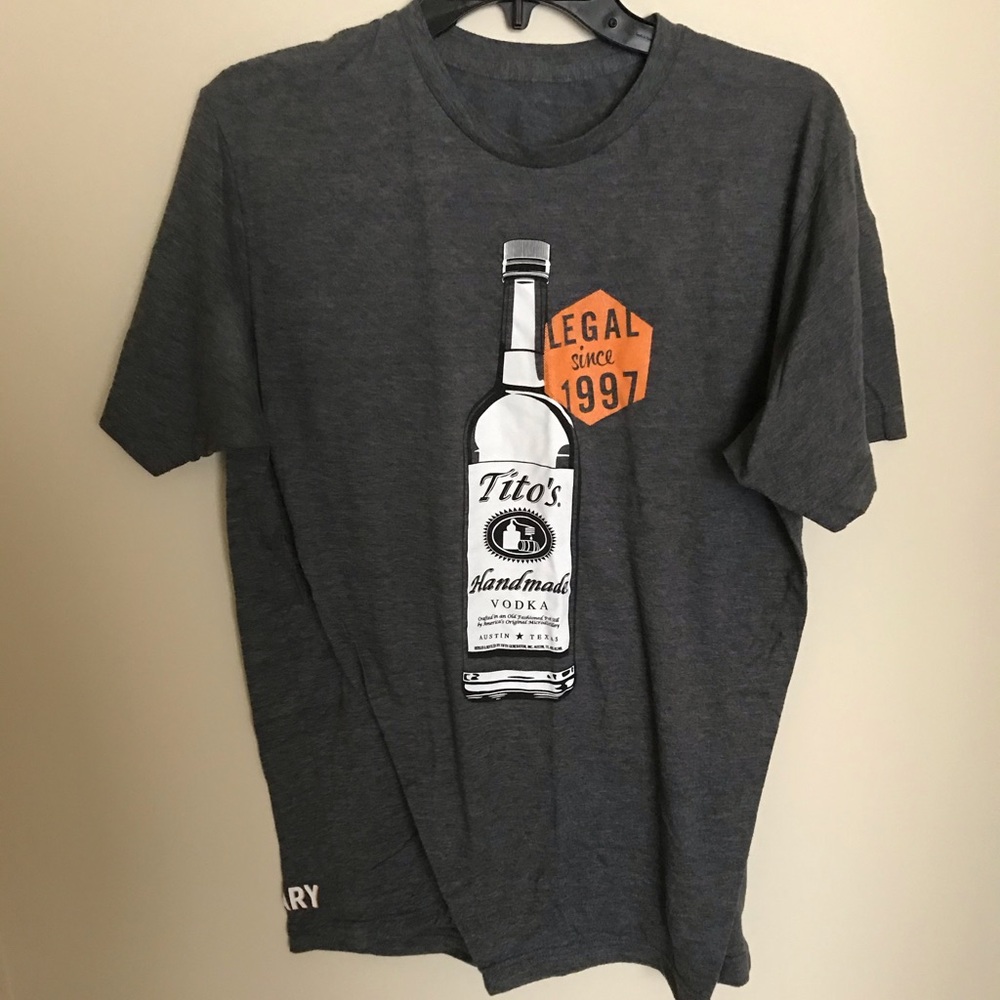 titos handmade vodka tshirt